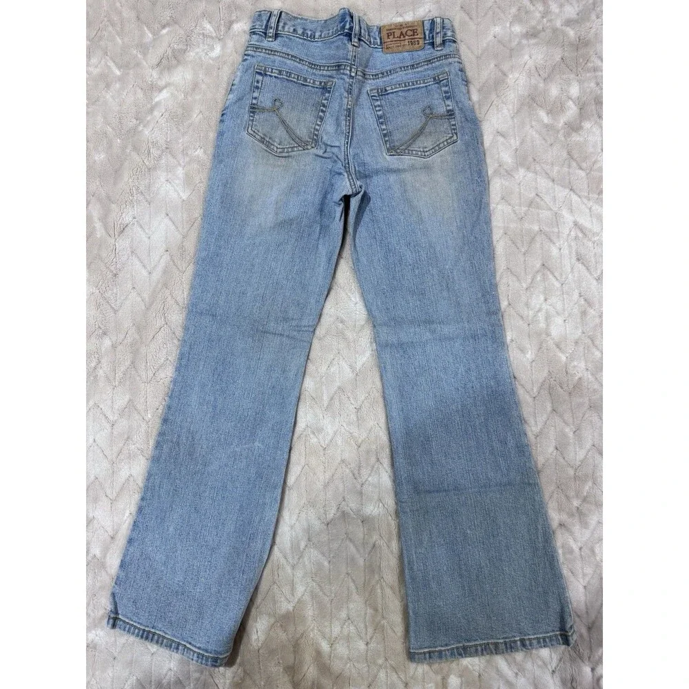 The Children's Place Dark Blue Boot Cut Jeans size 10. New